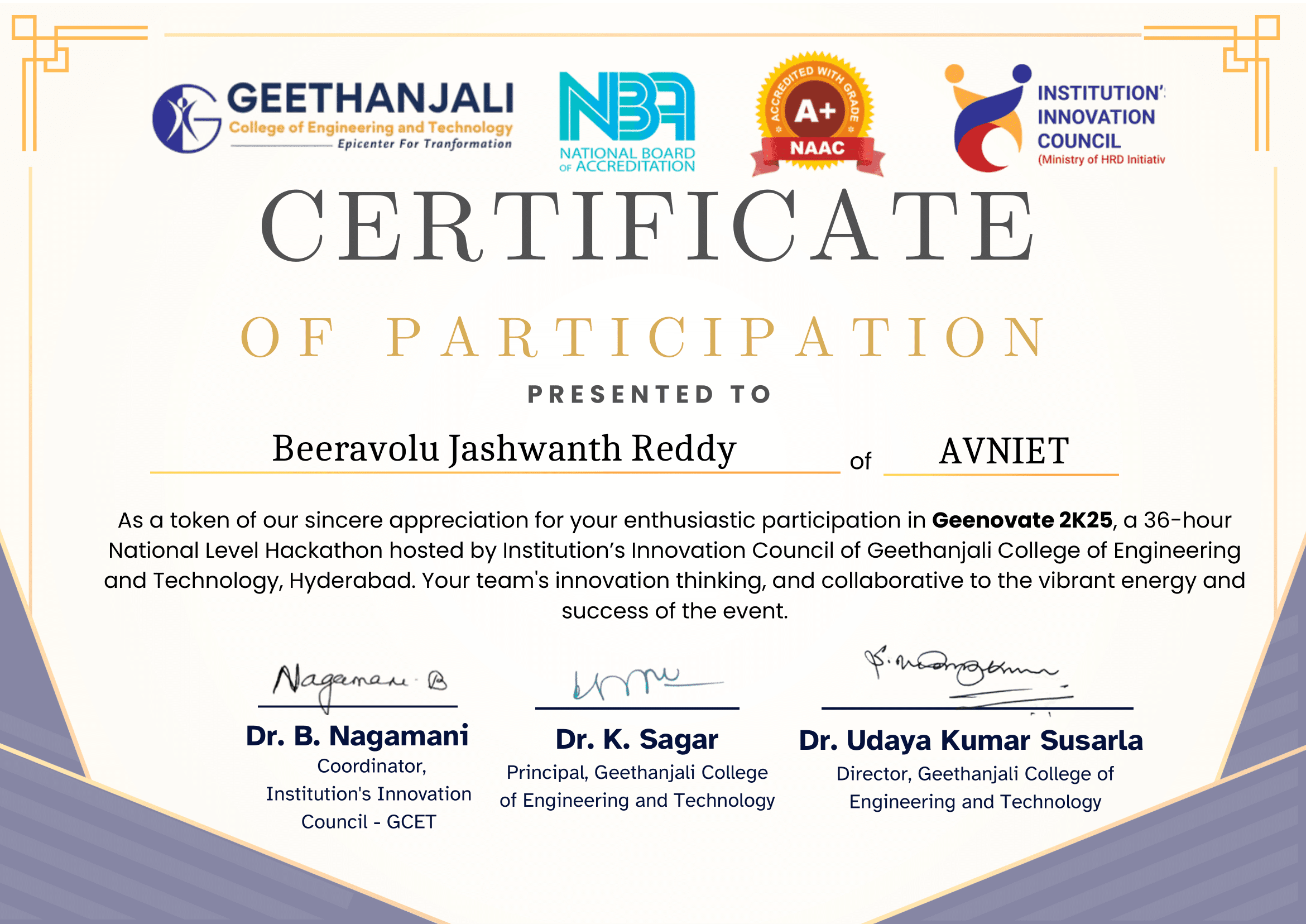 Geethanjali Greenovate